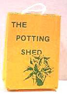 Dollhouse Miniature The Potting Shed Shopping Bag